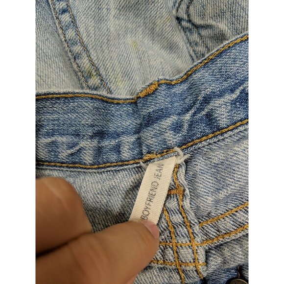 Rag & Bone Women's Boyfriend Relaxed Distressed Jeans In Moss Size 26 READ - Picture 3 of 11